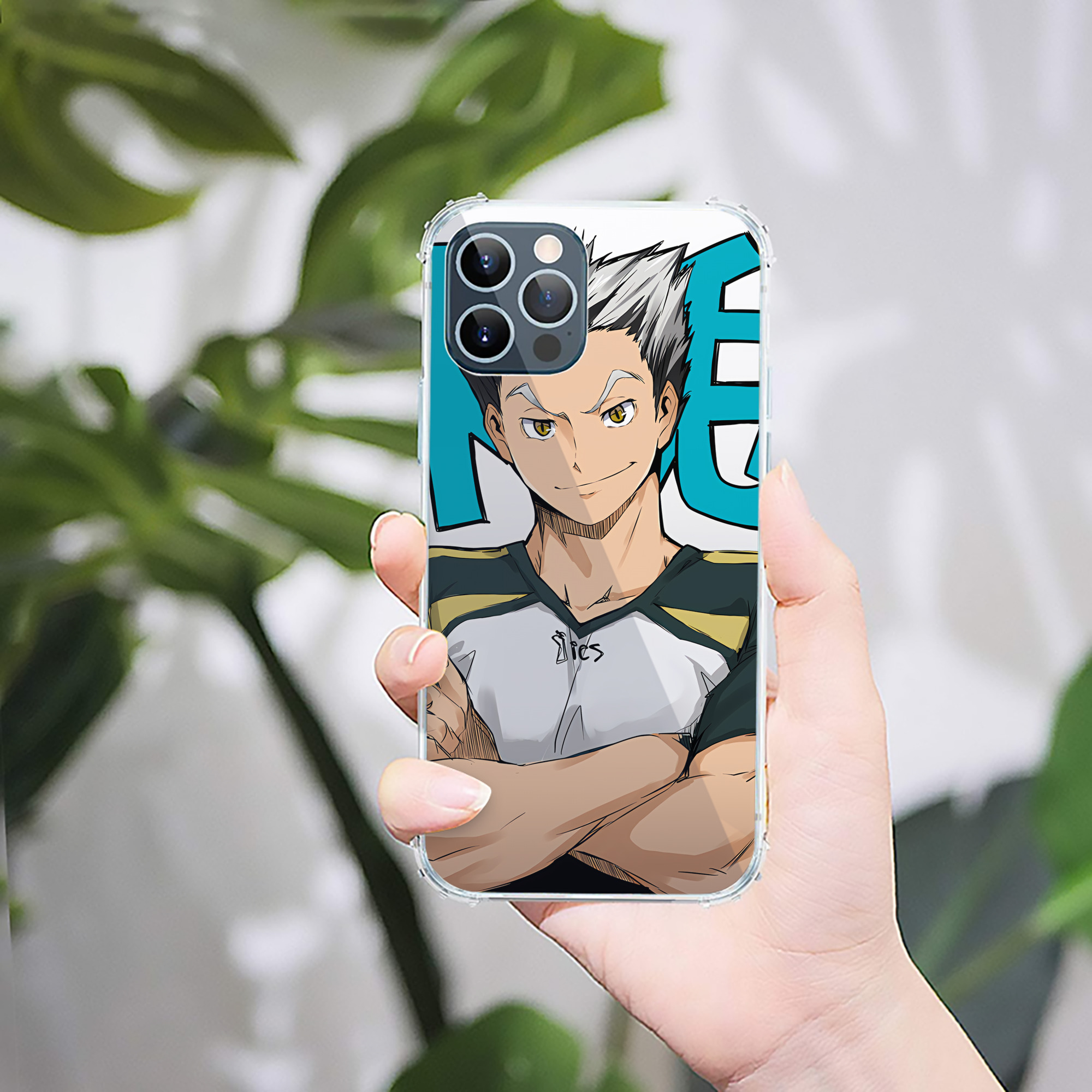 （画像用） ハイキュー!! Haikyu!! 【iPhone 12シリーズ対応】透明スマホケース（クリアソフトケース）